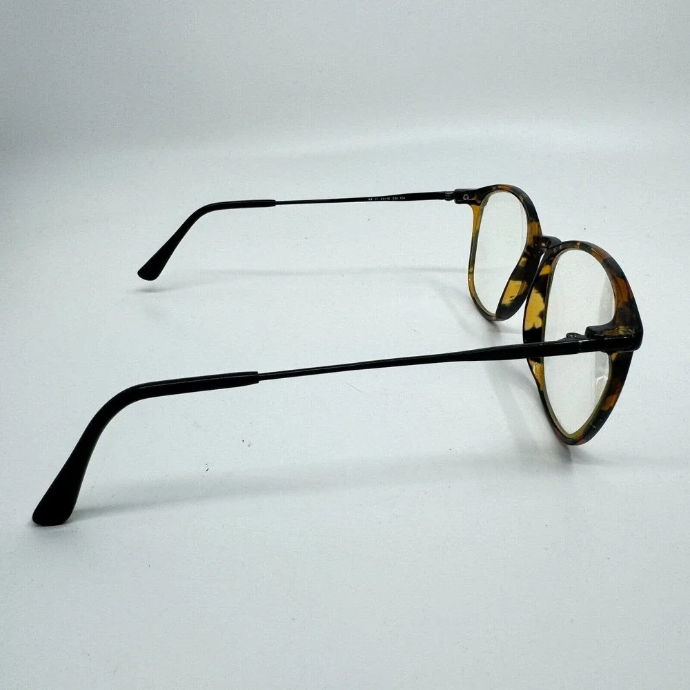 Andre Bouchard‎ AB 17 54-18 Eyeglasses Frames Black Yellow Tortoise H9802